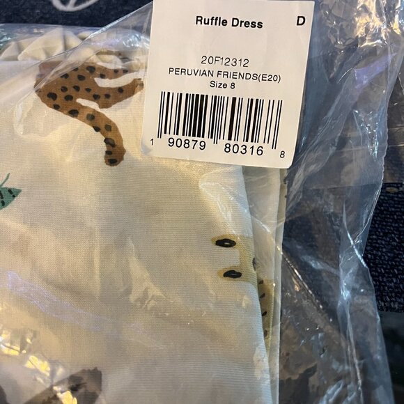 TEA Peruvian Friends Ruffle Dress NWT - Picture 5 of 5